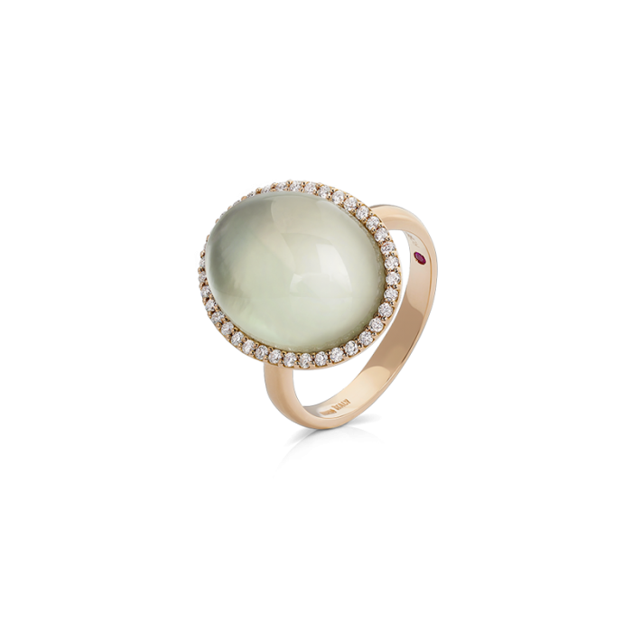 ROBERTO COIN COCKTAIL RING 5.14 18K ROSE GOLD 13
