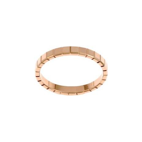 CHOPARD ICE CUBE RING 2.71 18K ROSE GOLD 53
