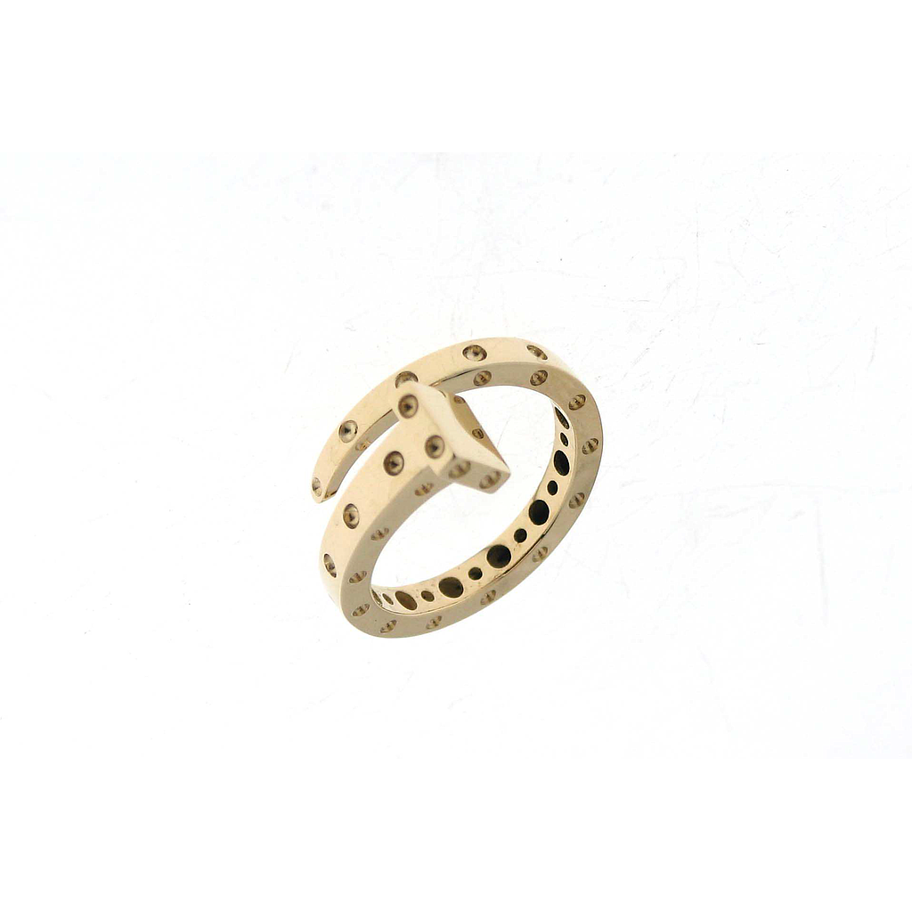ROBERTO COIN POIS MOI RING 5.2 18K YELLOW GOLD 14
