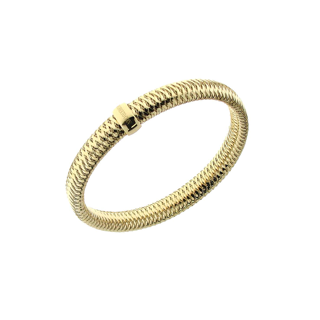ROBERTO COIN PRIMAVERA BANGLE 7.58 18K YELLOW GOLD 17,5CM