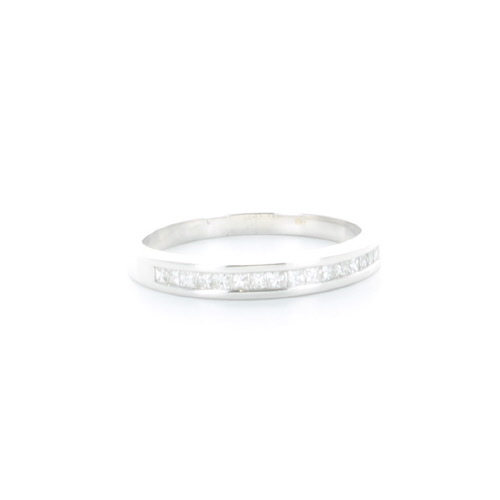 GENEVE RING ETERNITY 3.5 18K WHITE GOLD 57