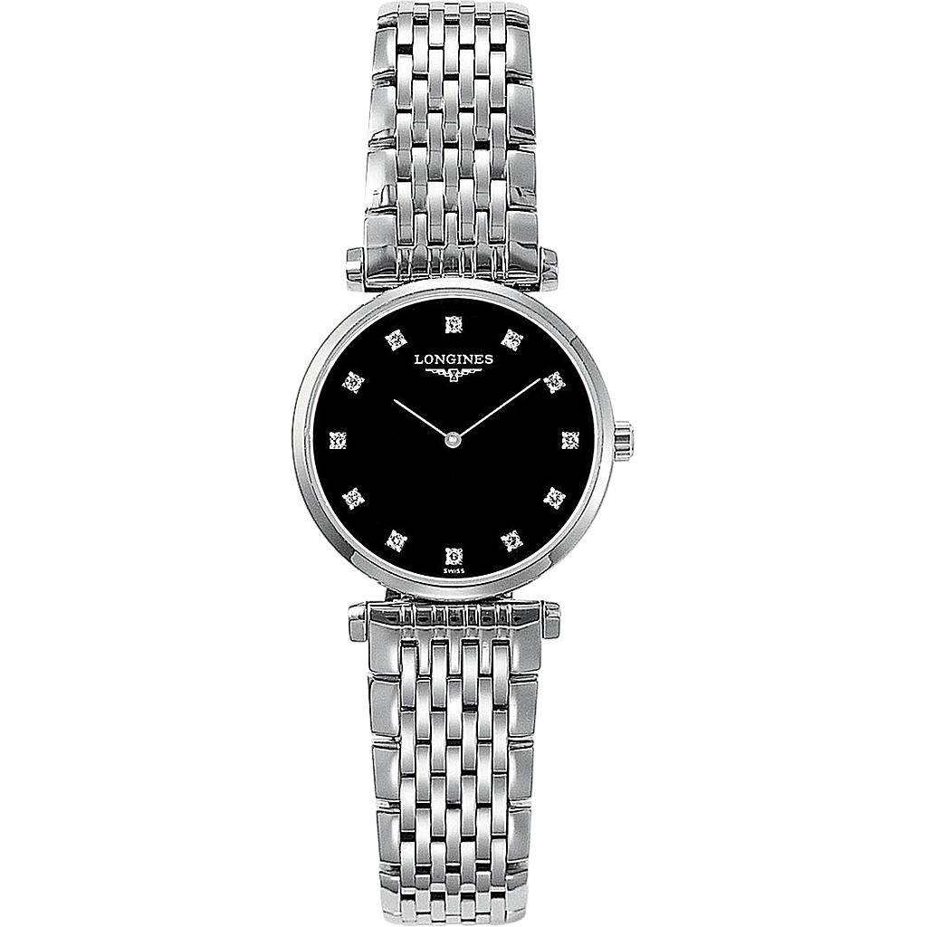 LA GRANDE CLASSIQUE QUARTZ 24MM STEEL & PVD BLACK STEEL & PVD