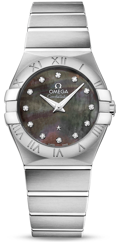 CONSTELLATION TAHITI QUARTZ 27MM STEEL BLACK STEEL