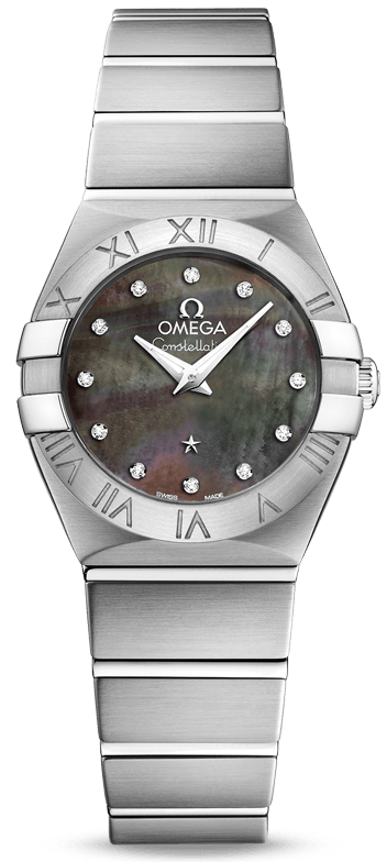 CONSTELLATION TAHITI QUARTZ 24MM STEEL BLACK STEEL