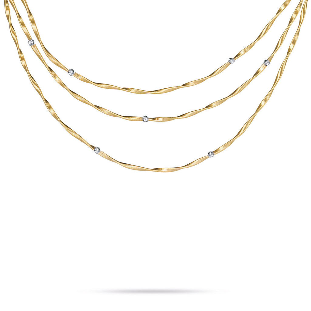MARCO BICEGO MARRAKECH NECKLACE 24.9 18K YELLOW GOLD