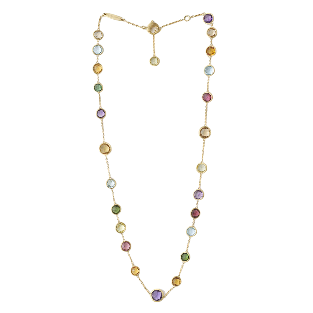 MARCO BICEGO JAIPUR NECKLACE 6.68 18K YELLOW GOLD 43CM