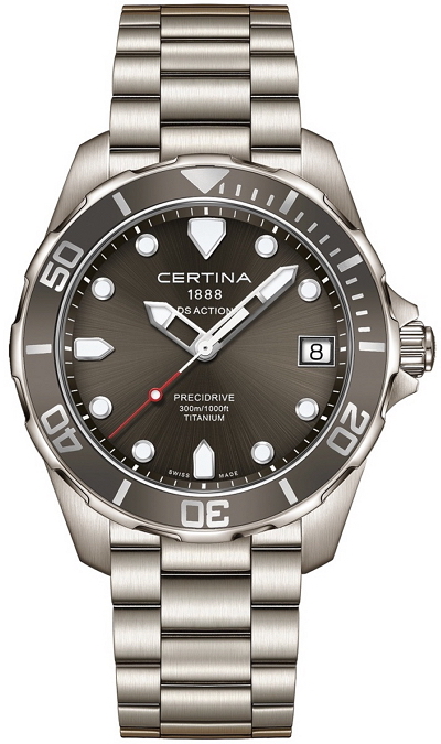 DS ACTION QUARTZ 41MM TITANIUM GREY TITANIUM