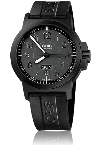 BC3 ADVANCED DAY DATE AUTOMATIC 42MM STEEL BLACK RUBBER