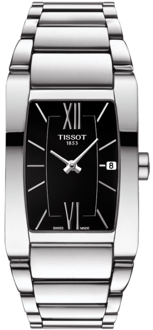 T-LADY GENEROSI-T QUARTZ 24MM STEEL BLACK STEEL