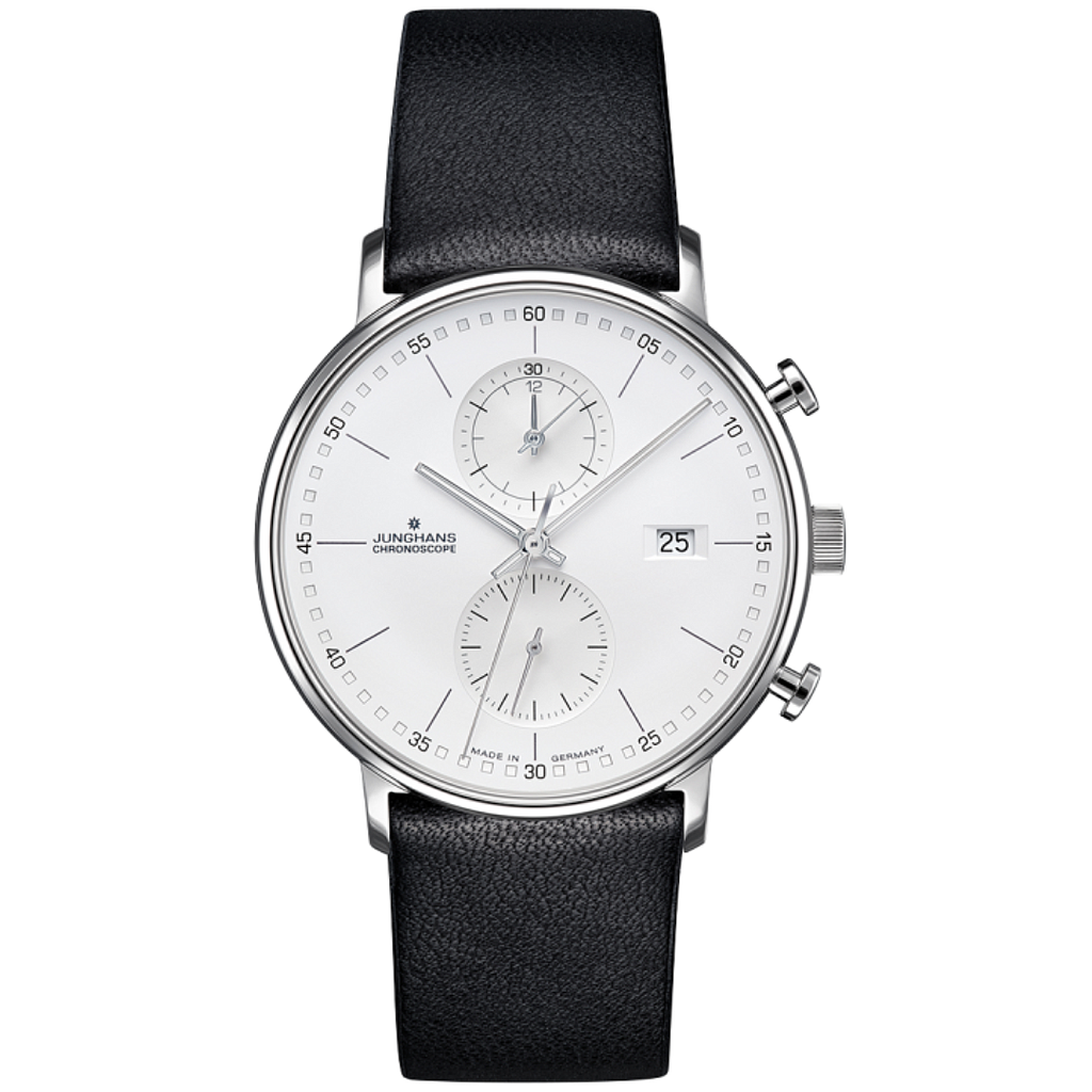 FORM C QUARTZ 40MM STEEL SILVER LEATHER